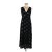 Universal Thread Casual Dress - Maxi: Black Stars Dresses - Women's Size Medium