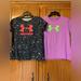 Under Armour Shirts & Tops | Girls Under Armour Shirt Bundle Yxl | Color: Black/Purple | Size: Xlg