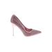 Azalea Wang Heels: Pink Marled Shoes - Women's Size 40
