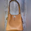 Kate Spade Bags | Kate Spade Brown Large Convertible Drawstring Bucket Handbag | Color: Tan | Size: Os