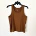 Athleta Tops | Athleta Uptempo Ii Tank Top Mahogany Heather Athletic Shirt Activewear X-Small | Color: Brown/Orange | Size: Xs