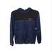 American Eagle Outfitters Shirts | American Eagle Hoodie Mens Large Full Zip Logo Athletic Fleece Lined Blue Pocket | Color: Blue | Size: L