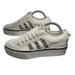 Adidas Shoes | Adidas Originals Nizza Platform Womens 8.5 Athletic Shoe White W/Animal Print Bx | Color: White | Size: 8.5