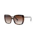 Burberry Accessories | Burberry Caroll Be4323 Check Brown Gradient Sunglasses | Color: Brown | Size: 54-20-140 Mm