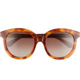 Kate Spade Accessories | Kate Spade New York Lillian 53mm Round Sunglasses In Brown Nwt | Color: Brown | Size: Os