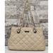 Kate Spade New York Bags | Kate Spade Gold Coast Maryanne Quilted Cashew Leather Purse Chain Strap Divided | Color: Cream/Tan | Size: Os