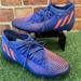 Adidas Shoes | Adidas Predator Edge .3 Fg Kids Soccer Cleats Size 5.5 | Color: Blue/Orange | Size: 5.5b