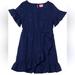 Lilly Pulitzer Dresses | Lilly Pulitzer Little Girl’s Mini Darlah Navy Blue Dress Size 5 | Color: Blue | Size: 5g