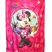 Disney Other | Disney Mini Mouse Crib Blanket 3 Pcs | Color: Pink/White | Size: Osg