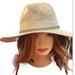 Jessica Simpson Accessories | Jessica Simpson Fedora Cowboy Hat Embellished Sparkling Hat Osfa | Color: Tan | Size: Os