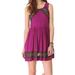 Free People Dresses | Free People George Lace Sleeveless Mini Dress In Plum, Size 2 Nwot | Color: Black/Purple | Size: 2