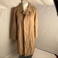 Burberry Jackets & Coats | Burberry Jean Jacques Monte Carlo Tan Wool Nova Check Lined Trench | Color: Tan | Size: M