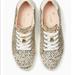 Kate Spade Shoes | Kate Spade Fleet Metallic Tweed Cute! | Color: Cream/Tan | Size: 9