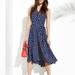 Kate Spade Dresses | Kate Spade Cloud Polka Dot Midi Dress Cali Dreaming French Blue/White Size 14 | Color: Blue/White | Size: 14