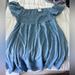 Torrid Dresses | New Chambray Smocked Skater Dress | Color: Blue | Size: 3x