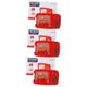 ifundom 3 Pcs Simulation Microwave Oven Play Microwave for Home Microwave Oven Toy Furniture Appliance Toy Microwave Oven Mini Child Plastic Kitchen Utensils Puzzle Red