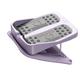 Beaupretty Folded Lacing Board Incline Stretch Board Standing Inclined Pedal Stretcher Slant Board for Back Incline Slant Board Foot Rocker Stainless Steel Calf Auxiliary Supplies
