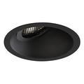 Astro Minima Slimline 25 Fire-Rated IP65 Dimmable Bathroom Downlight - IP65 Rated - (Matt Black), GU10 LED Lamp, Designed in Britain - 1249037-3 Years Guarantee