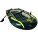 Inflatable Boat Puncture Proof Inflatable Kayak Thickened with Air Pump Rope Paddle Folding PVC Fishing Boat Water Raft (4 People)