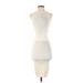 Guess Casual Dress - Bodycon: Ivory Dresses - Women's Size X-Small