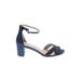 Jewel Badgley MIschka Sandals: Blue Shoes - Women's Size 8 1/2