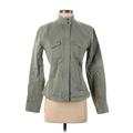 Liverpool Los Angeles Denim Jacket: Green Jackets & Outerwear - Women's Size Small