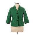 Coldwater Creek Blazer Jacket: Green Jackets & Outerwear - Women's Size 14