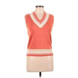 IZOD Sweater Vest: Orange Sweaters & Sweatshirts - Women's Size Medium