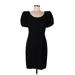 Donna Morgan Cocktail Dress - Sheath: Black Solid Dresses - Women's Size 10