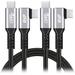 RVP+ 6' USB-C 3.2 Gen 2x2 Right-Angle Cable (Gray, 2-Pack) RVP-C101-BK-6FT-2
