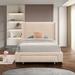 Elegant Design Twin Size Platform Bed with Drawer