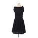 Miu Miu Casual Dress: Black Dresses - Women's Size 44