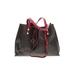 Calvin Klein Leather Tote Bag: Burgundy Bags