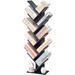 10 Tier Tree Bookshelf, 10 Shelf Bookcase, Free Standing Tree Bookcase, Display Floor Standing Shelf,Book Organizer Shelves