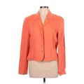 Linda Allard Ellen Tracy Blazer Jacket: Orange Jackets & Outerwear - Women's Size 12