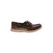 Sperry Top Sider Flats Brown Shoes - Women's Size 8