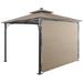 Lipoton 10 Ft. W x 10 Ft. D Metal Gazebo | 108.7 H x 118 W x 118 D in | Wayfair FAFAWF286149AAD