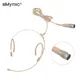 Upgrade Version Electret Condenser Headworn Headset Microphone Ear Hanging Mini 4Pin For Audio