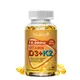 Mulittea Vitamin D3+K2 Capsule for Regulate Calcium Metabolism Bone & Heart & Immunity System Health