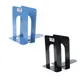 New Simple Style Metal Bookends Iron Support Holder Nonskid Desk Stands For Books