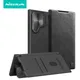 Nillkin Case For Samsung Galaxy S24 Ultra Flip Leather Case Slide Camera Cover Back Holder Case