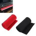Woolen Piano Keyboard Dust Covers Soft Piano Keyboard Cloth Protective Dirt-Proof Cover Fit 76/88