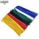 100PCS Tin-Plated Breadboard PCB Solder Cable 24AWG 10CM Fly Jumper Wire Cable Tin Conductor Wires
