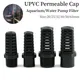 1~10PCS UPVC Aquarium Filter Fish Tank Water Inlet Pump Filter Permeable Cap Mesh Home Water Tube