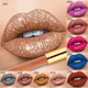 15 Color Glitter Liquid Lipsticks Shimmer Shiny Lipgloss Pearlescent Lip Tint Waterproof Long