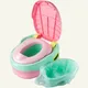 5 Roll/50 Pcs Universal Potty Training Toilet for Seat Bin Bags Travel Potty Liners Potty Diaper