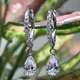 Water Drop AAAAA Zircon Dangle Earring 925 sterling silver Jewelry Party Wedding Drop Earrings for