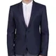 New Men's Suit Solid Color Single Breasted Casual Loose Cotton Line Suit Jacket 36.99