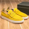 Mode flache Männer Slipper Wildleder Leder Freizeit schuhe für Männer Slip on Spring Mann Schuhe plus Größe Zapatillas Hombre