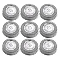 Lot de 9 lames de rechange pour tête de rasoir Philips Norelco modèles HQ4 HQ30 HQ40 HQ46